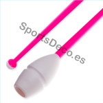 Mazas Iniciación 41cm Blanca/Rosa