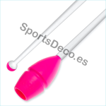 Mazas Iniciación 45cm Rosa/Blanco