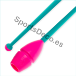 Mazas Iniciación 45cm Rosa/Aguamarina