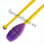 Mazas Iniciación 45cm Violeta/Amarillo