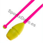 Mazas Iniciación 45cm Amarilla/Rosa