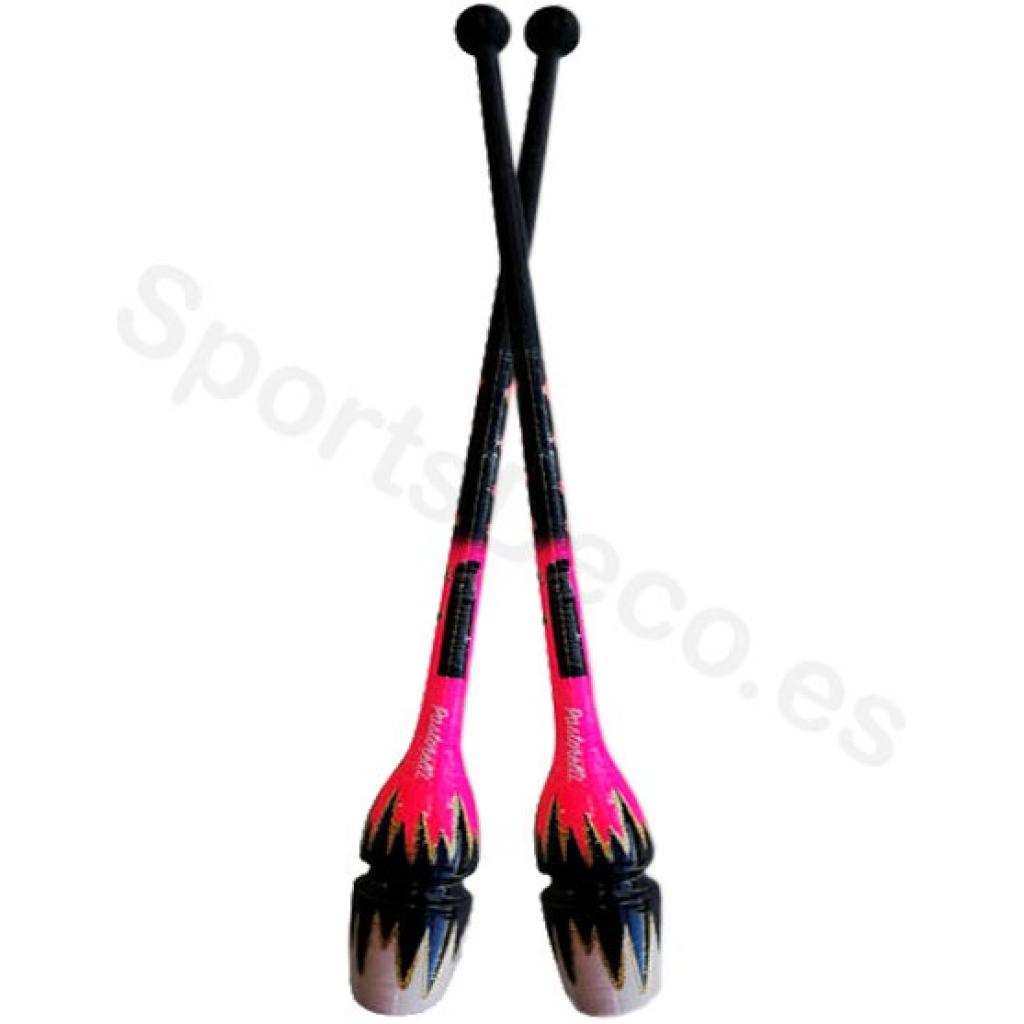 Mazas Aerografo Negro-Rosa-Blanco