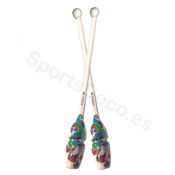 Mazas Aerografo Azul-Fucsia-Verde Mazas Aerografo Azul-Fucsia-Verde