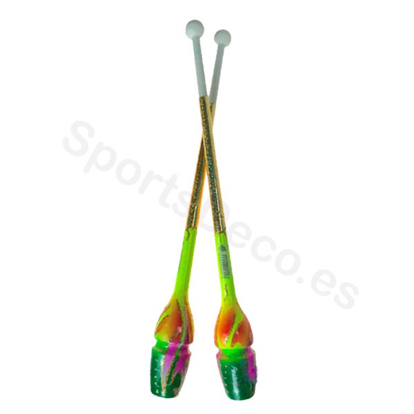 Mazas Aerografo Blanco-Amarillo-Verde Mazas Aerografo Blanco-Amarillo-Verde