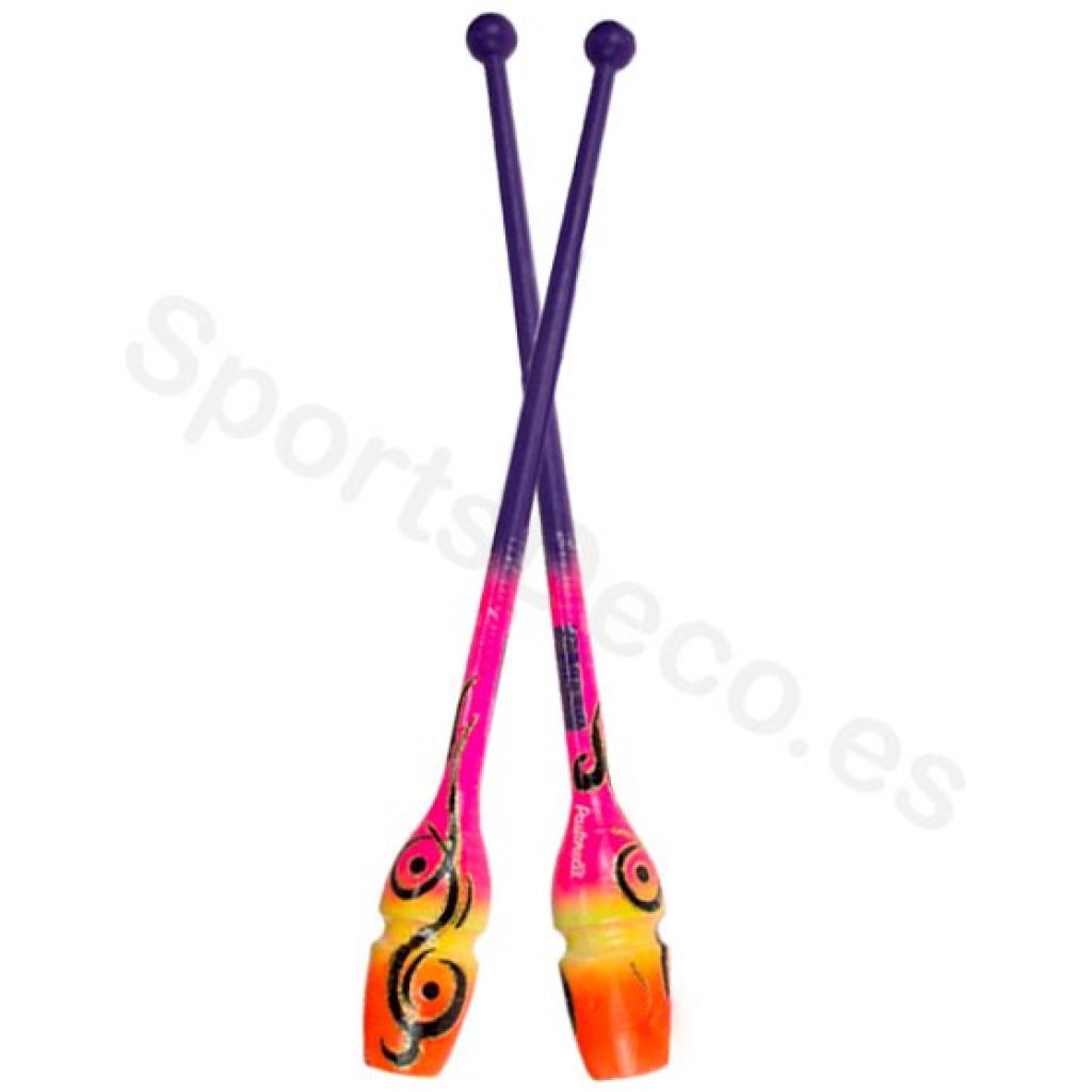 Mazas Aerografo Violeta-Rosa-Amarilla