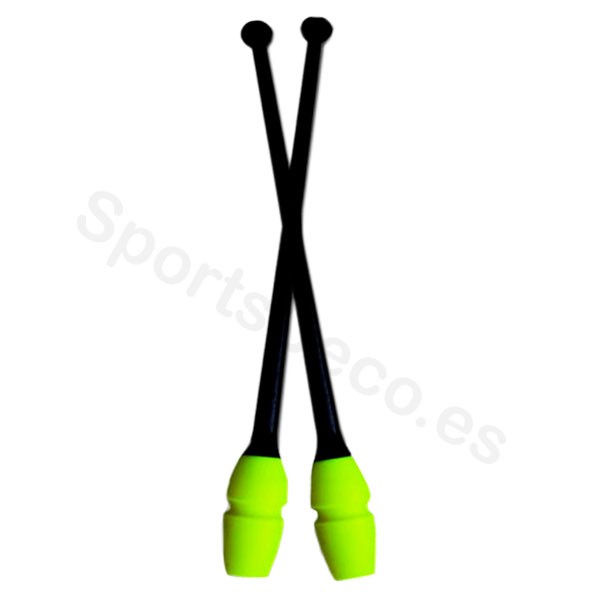 Mazas Masha Engarzables Bicolor Pastorelli 40,50CM (Negro-Lima) Mazas Masha Engarzables Bicolor Pastorelli 40,50CM (Negro-Lima)