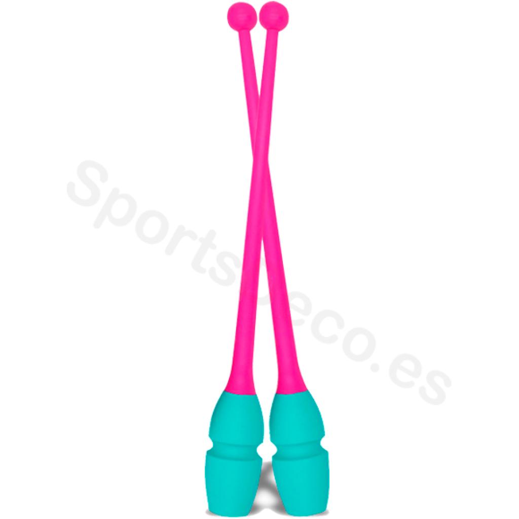 Mazas Masha Engarzables Bicolor Pastorelli 40,50CM (RosaFluo-Tiffany)