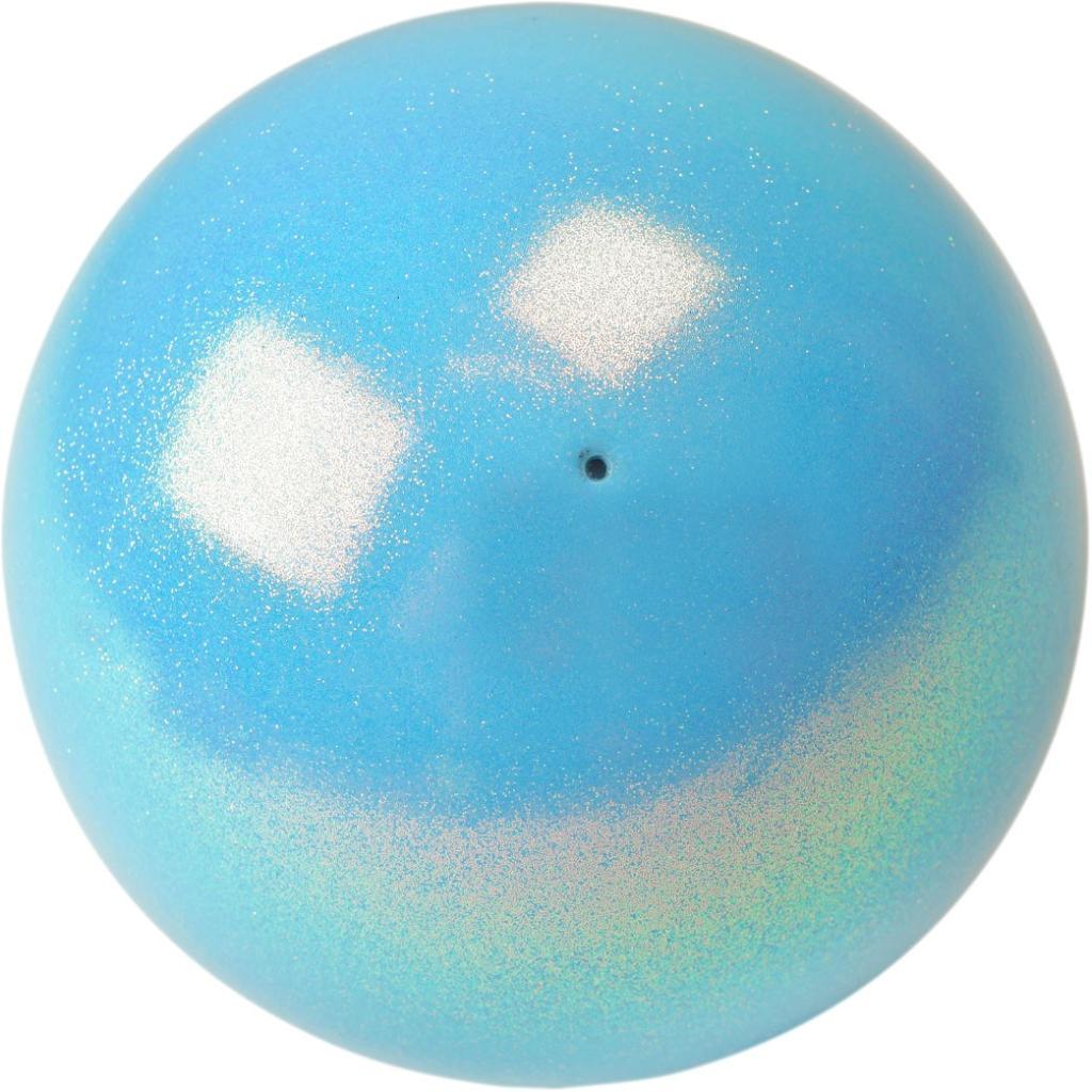 Pelota Pastorelli Glitter HV Celeste 16cm