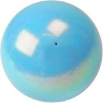 Pelota Pastorelli Glitter HV Celeste 16cm