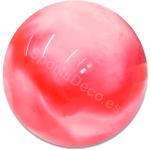 Pelota Marmolada Multicolor Rosa-Rojo