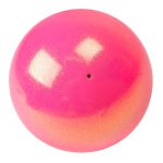 Pelota Pastorelli Glitter HV Rosa Flúor 16cm